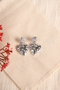 Heliophilia Silver Pendientes de Plata Plateados